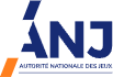 Logo ANJ Autorité Nationale des Jeux